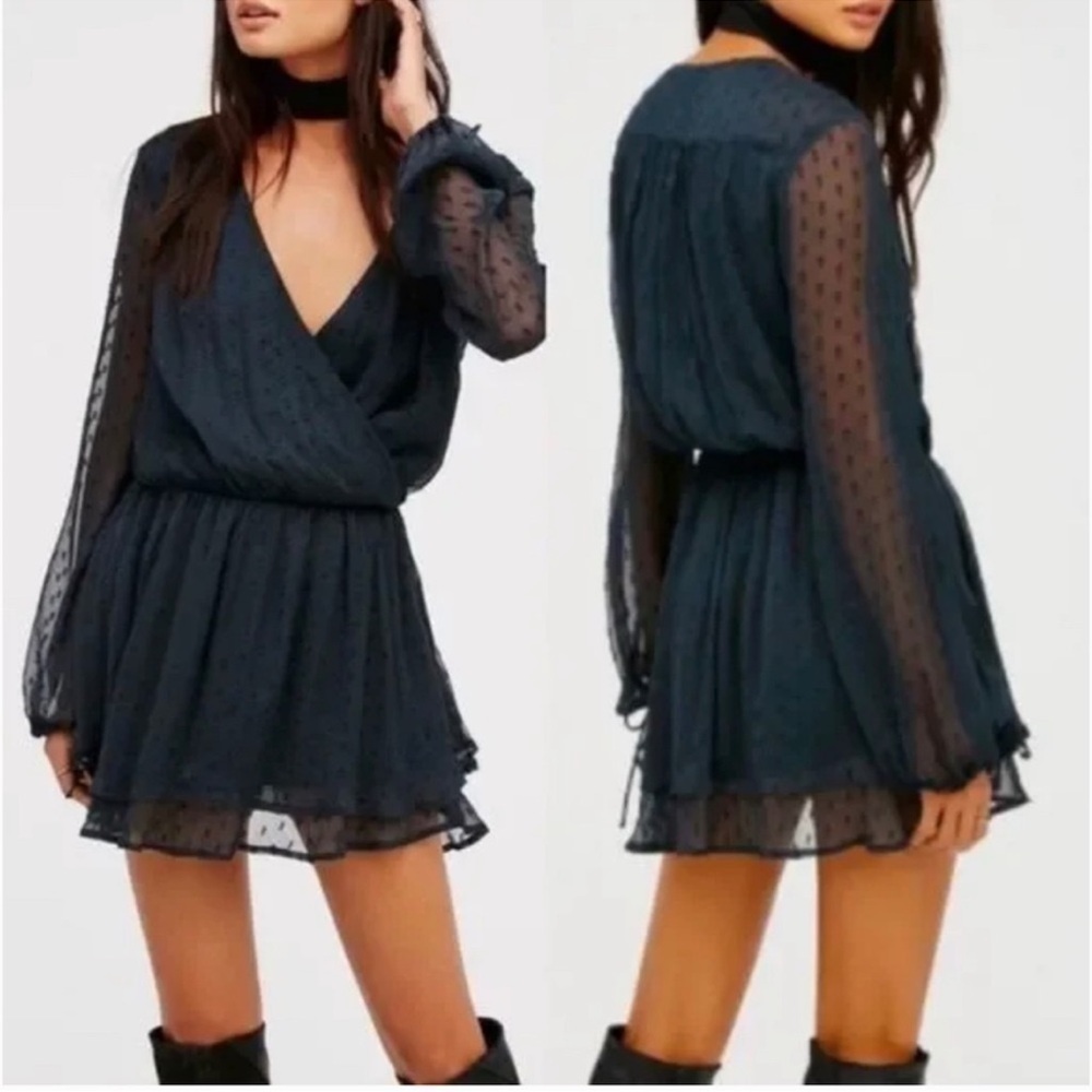 NWT Free People Women's Daliah Mini Dress